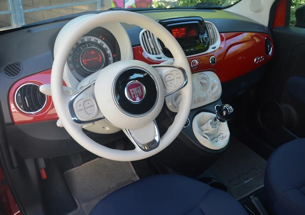 Fiat 500 cena 51900 przebieg: 12500, rok produkcji 2022 z Bierutów małe 79